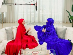 Penampilan Artis Malaysia Disebut Mirip Ikan Cupang, Gamisnya Jadi Sorotan