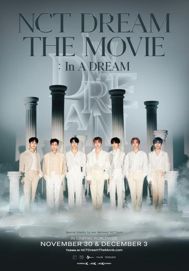 Poster NCT Dream The Movie In A Dream/ Foto: instagram.com/nct_dream Poster NCT Dream The Movie In A Dream