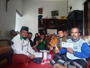 PPP Bantu Korban Banjir Bandang di Kalibaru Banyuwangi