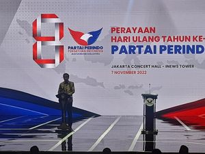 Mars Perindo Ada di Mana-mana, Jokowi: Partai Lain Hati-hati!