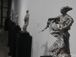 Melihat dari Dekat Patung Karya Dolorosa Sinaga di Nu Art Bandung