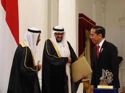 Abu Dhabi Peace Forum ke Istana, Serahkan Anugerah Perdamaian ke Jokowi