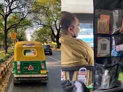 Sopir Bajai Ini Berikan Cokelat dan Snack Gratis ke Penumpang