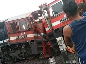Tabrakan 2 Kereta Api di Lampung, Begini Kondisi 4 Korban