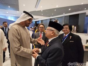 Wapres Maruf Amin Bertemu Presiden UEA dan Pakistan di COP27