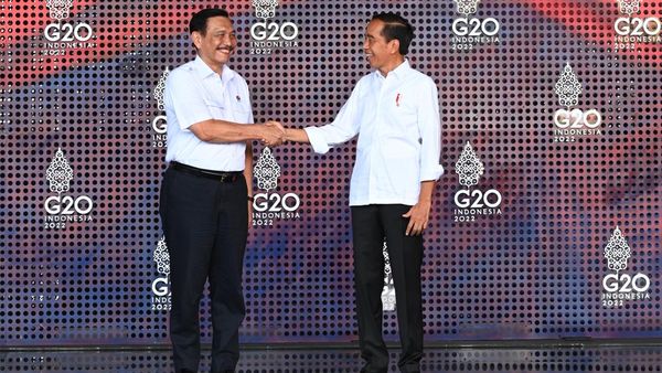 Bareng Luhut, Jokowi Ngetes Panggung Pimpinan Negara KTT G20 di Bali