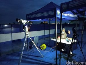 Makassar Masuk Puncak Gerhana Bulan Total, Tak Terpantau karena Cuaca Mendung