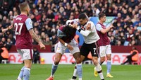 Rinciannya, Ronaldo tujuh kali lakukan pelanggaran. Lebih banyak ketimbang tembakan ke gawang (enam kali) (Getty Images)