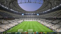 Stadion Lusail Iconic mampu menampung hingga 80 ribu penonton. Simon Holmes/Getty Images.