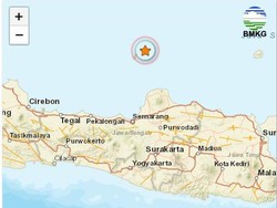 Gempa M 3,9 Guncang Perairan Jepara