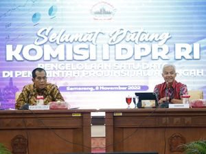 Komisi I DPR Puji Pengelolaan Satu Data di Jateng: Maju Banget!