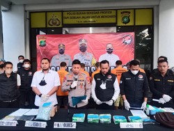 Polres Tangsel Ungkap Kasus Narkoba Senilai Rp 10 M, 7 Orang Ditangkap