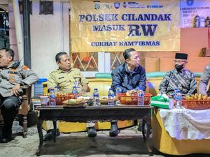 Kapolres Jaksel Dicurhati Warga Maraknya  Aksi Pencurian Pecah Kaca Mobil