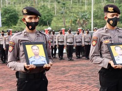 Terlibat Kasus Narkoba dan Desersi, 2 Polisi di Lingga Dipecat