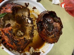 Pesan Kepiting Rp 800 Ribu, Pelanggan Ini Hanya Dapat Setengah Porsi