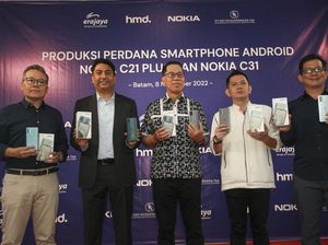Mantap! Nokia Produksi HP Cerdas C-Series di Batam
