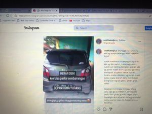 Viral Tetangga Parkir di Pekarangan Orang Lain Tanpa Izin, Bisa Dipenjara Lho
