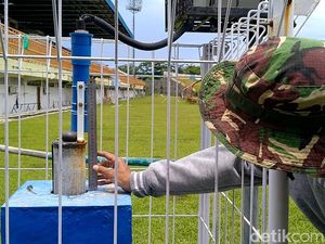 Penurunan Tanah di Stadion Hoegeng Pekalongan Capai 14,5 Cm dalam 2 Tahun Penurunan Tanah di Stadion Hoegeng Pekalongan Capai 14,5 Cm dalam 2 Tahun
