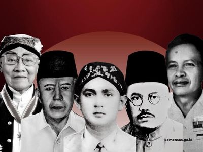 Potret 5 Tokoh Pahlawan Nasional Baru Indonesia