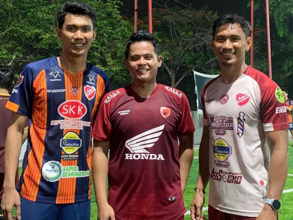 Suporter PSM di Jakarta Fun Football Bareng Hilmansyah dan Zulkifli Syukur