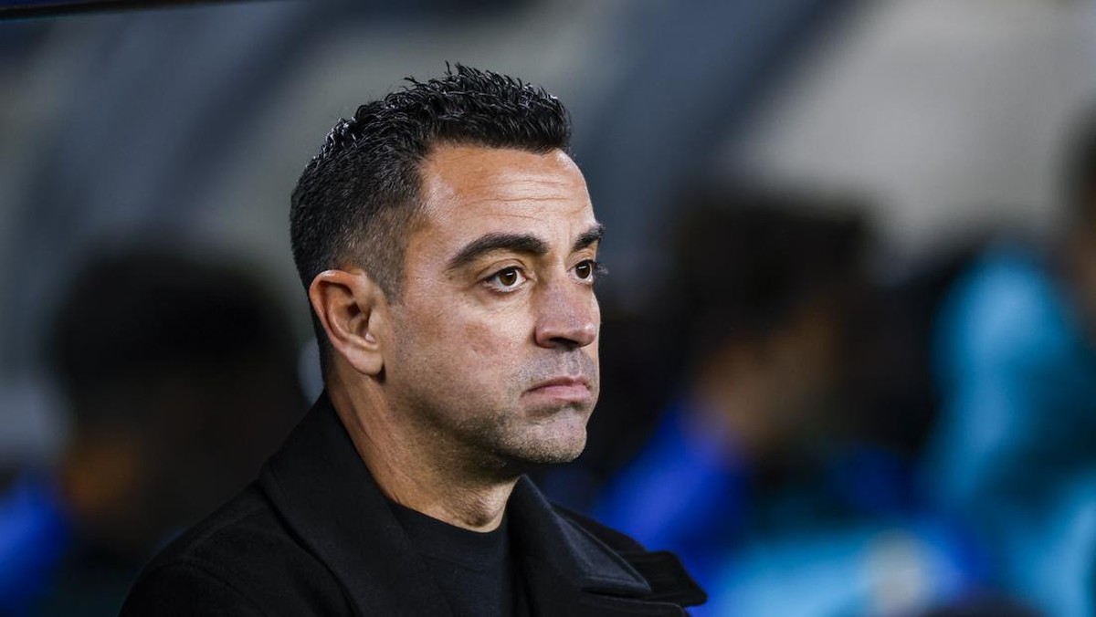 Xavi Hernandez sebut Barcelona apes ketemu Manchester United. (Foto: NurPhoto via Getty Images/NurPhoto)