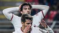 AC Milan sebenarnya mendominasi laga. Ibrahim Diaz cs lepas 16 tembakan dengan lima yang mengarah ke gawang, tapi gagal jadi gol semuanya! (Getty Images)