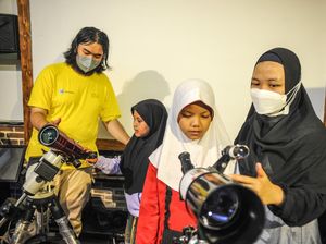 Ketika Anak-anak Belajar Ilmu Astronomi