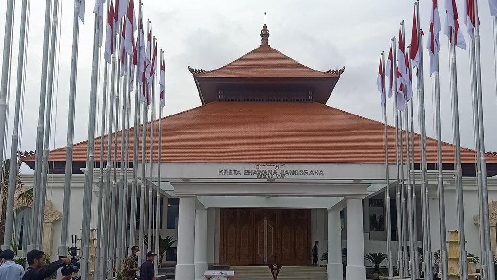 Penampakan Gedung VVIP Bandara Ngurah Rai yang Diresmikan Jokowi