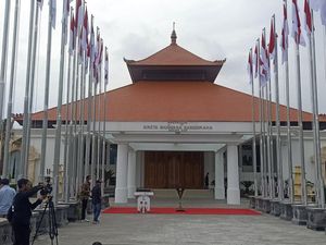 Penampakan Gedung VVIP Bandara Ngurah Rai yang Diresmikan Jokowi Penampakan Gedung VVIP Bandara Ngurah Rai yang Diresmikan Jokowi