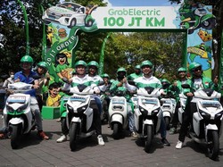 Top! Armada GrabElectric Sudah Tempuh 100 Juta Km