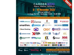 Dear Pencari Kerja, Yuk ke Mega Carrer Expo 2022 di Landmark Braga