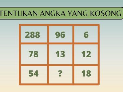 Kelihatan Gampang, tapi Hitung-hitungan Ini Bikin Otak Ngebul! Berani Coba?