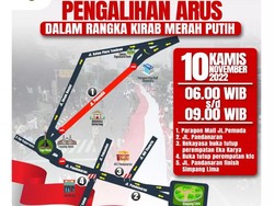 Catat! Ada Kirab Merah Putih, Jalan Pemuda Semarang Ditutup Besok