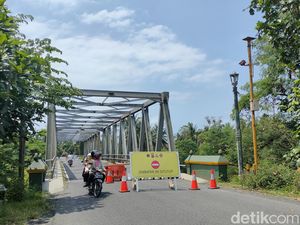 Warga Resah Jembatan Glagah Kulon Progo 2 Bulan Rusak Tak Kunjung Diperbaiki