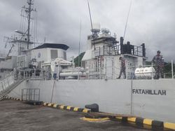 KRI Fatahillah Siaga Tempur di Perairan Karangasem Selama KTT G20