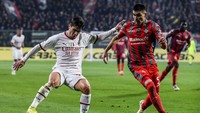 AC Milan bertamu ke Cremonese dalam lanjutan Liga Italia, Rabu (9/11) dini hari WIB. Kedua tim berbagi satu poin dengan hasil akhir 0-0 (Getty Images)