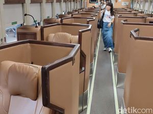 Menjajal KA Taksaka Luxury Sleeper dengan Segudang Fasilitas