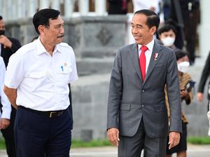 Luhut Ungkap Terharunya Jokowi ke Prabowo Saat Paripurna Terakhir di IKN Luhut Ungkap Terharunya Jokowi ke Prabowo Saat Paripurna Terakhir di IKN