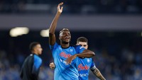Dilansir dari Opta, kini Napoli sudah menang 10 laga beruntun di Liga Italia! (Getty Images)