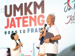 Ganjar Lepas Ekspor Furniture-Tekstil UMKM Jateng ke Prancis