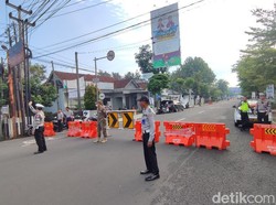 Jadi Rute Lomba Jalan Cepat Porprov, 3 Ruas Jalan di Ciamis Ditutup