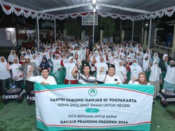 Santri & Ulama di Bantul Dukung Ganjar Maju di Pilpres 2024