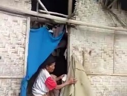 Pilu Nenek di Pandeglang, 3 Tahun Hidup di Gubuk Beralas Tanah dan Atap Bocor