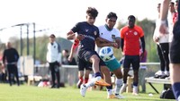 Dalam laga tersebut, Timnas U-20 dua kali ketinggalan dari tim lawan. Foto: Dok. PSSI
