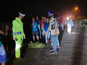 Kecelakaan Truk Vs Motor di Mejobo Kudus, 1 Orang Tewas di TKP