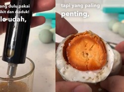 Pria Ini Eksperimen Bikin Telur Asin Rasa Indomie Goreng, Begini Hasilnya