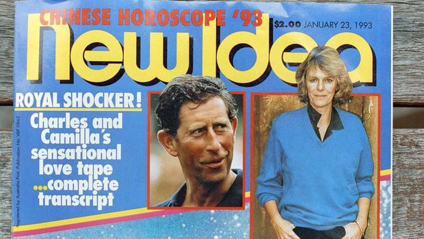 Picture showing the front page of the weekly magazine New Idea dated January 13, 1993 which published a transcript believed to be a taped conversation between Prince Charles and his friend of 20 years Camilla Parker Bowles. Dubbed 