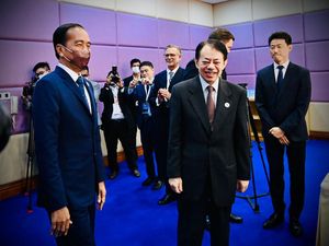 Foto-foto Jokowi di Hari Pertama KTT ASEAN Kamboja