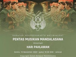 Hari Pahlawan 2022, Keraton Jogja Gelar Pentas Musikan Mandalasana