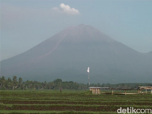 Kondisi Terkini Gunung Semeru usai Muntahkan Lava Pijar